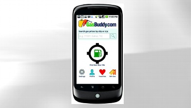 PHOTO: GasBuddy's mobile app
