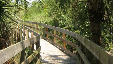 PHOTO: Outdoor activities are big in Holiday, Florida - particularly at the town's two beautiful parks.