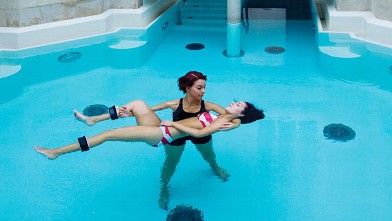 PHOTO: Watsu treatment