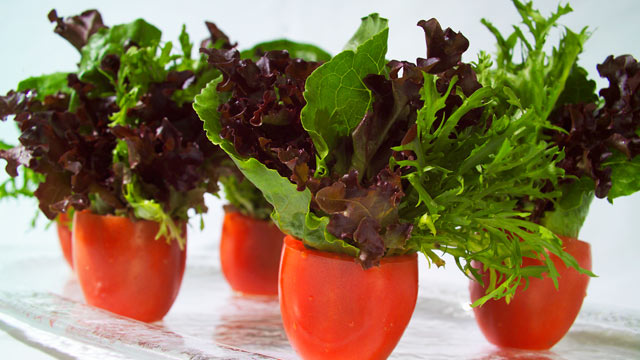 PHOTO: Try This at Home: Salad Bouquets