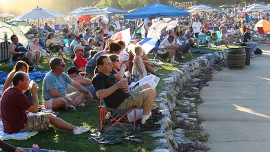 PHOTO: In Murphys, California, Ironstone Winery is the go-to spot for annual fireworks, an all-ages afternoon party and outdoor concert.