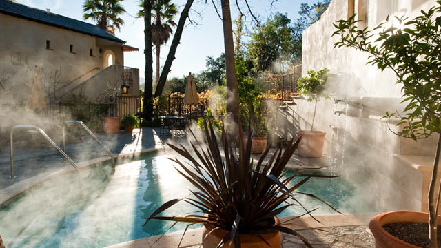PHOTO: The Inn is a Mediterranean-style villa with three lush courtyards - each with its own exquisite saline pool.