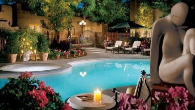 PHOTO: The pool at La Posada de Santa Fe in Santa Fe, New Mexico