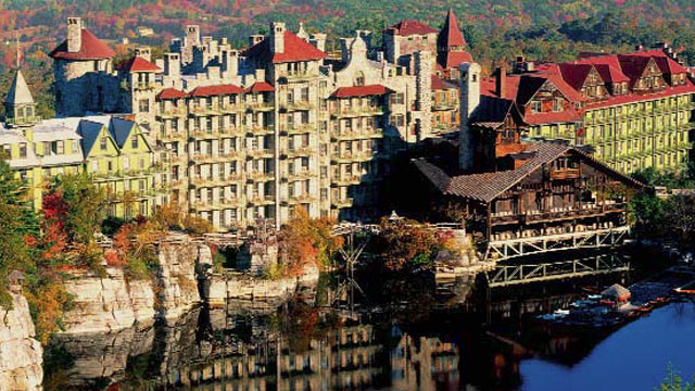 PHOTO: Normally it's a stately spa retreat, but on Halloween week, Mohonk Mountain turns into the be-all end-all of haunted mansions-complete with ghost hunts and live timber wolves. Overnight packages are the best way to be completely and thoroughly spoo