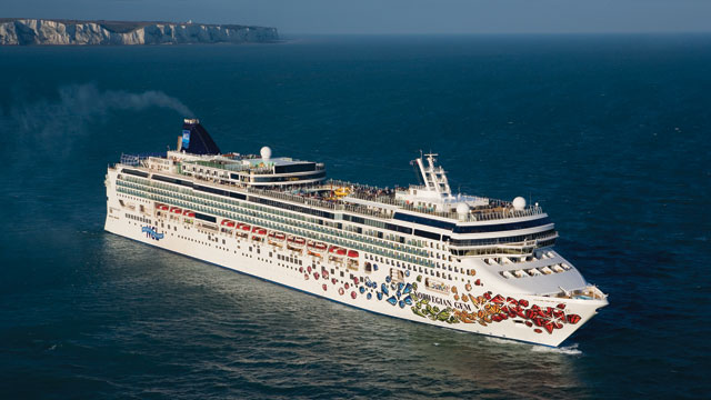 PHOTO:Passengers on Norwegian Cruise Lines Gem will have the option to leave the ship in Boston today.