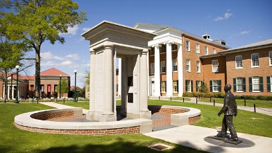 PHOTO: The Lyceum is the oldest building on the campus of the University of Mississippi in Oxford, Mississippi.