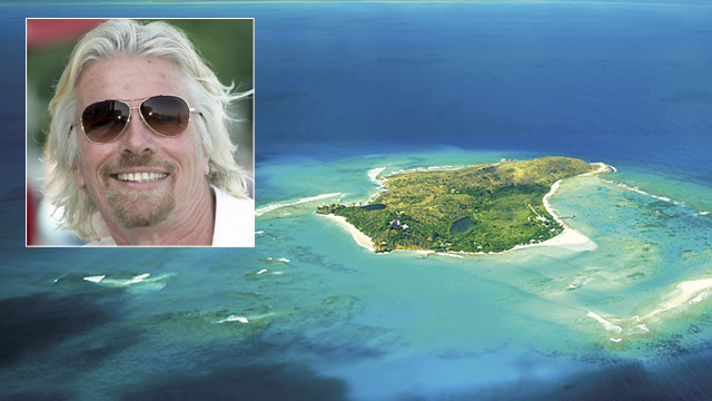 PHOTO: Necker Island.