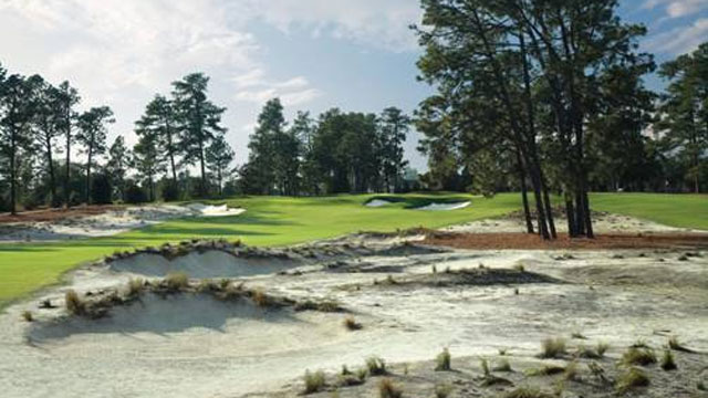 PHOTO: The Ryder Cup was played at Pinehurst No. 2 at Pinehurst Resort in 1951.
