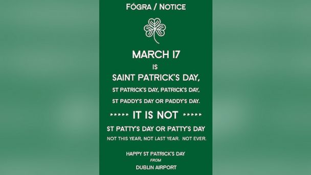 St. Patty's Day or St. Paddy's Day?: The Correct Nickname