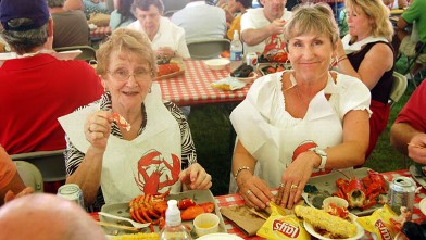 PHOTO: The Independence Day Seafood Festival at Bar Harbor is a feast, followed by a free concert and fireworks.
