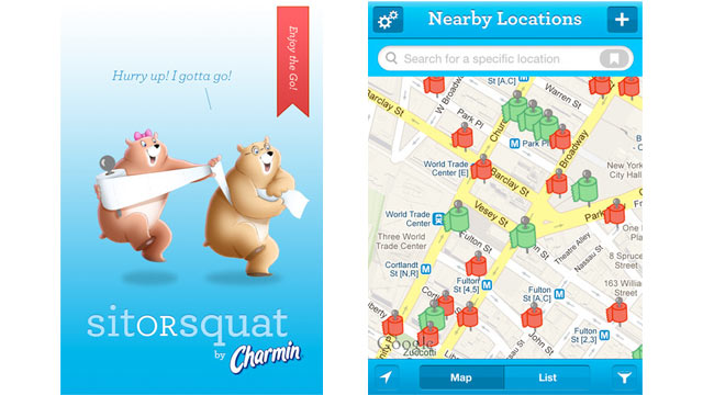 PHOTO: SitOrSquat: Restroom Finder