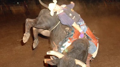 PHOTO: The Smokey Bear Stampede Rodeo is the nation's largest open rodeo weekend from July 4-7.