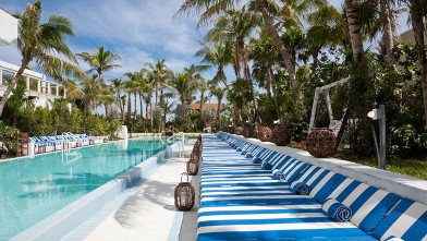 PHOTO: In town for the Jazz in the Gardens festival, photos have emerged of Mary J Blige on a Miami Beach. It's unclear, however, where exactly she's getting her R&R. A likely contender is Soho Beach House.