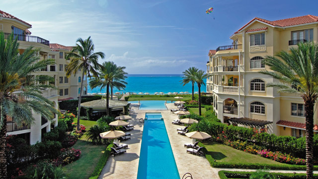 PHOTO: The pool at The Somerset at Grace Bay in Turks & Caicos