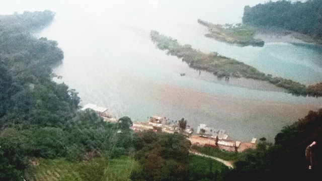 PHOTO: Sun Moon Lake Ropeway is an aerial tram suspended 500 feet over one of Taiwan's most popular tourist destinations.