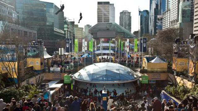 PHOTO: B.C. denizens took pride in creating a welcoming and fun atmosphere