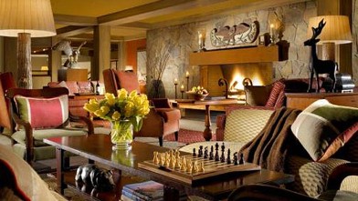 PHOTO: Woodstock Inn Resort & Spa Fireplace