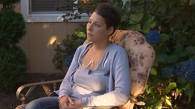 VIDEO: Michelle Dunaj says she was denied a private screening before agents removed her bandages.