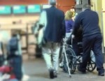 VIDEO: Able-bodied travelers game the system to quickly get through security lines.