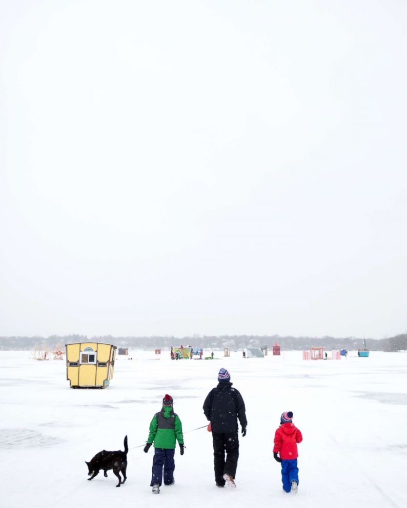 PHOTO: Art Shanty Projects in Minneapolis.