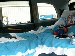 Watch: London Taxi Offered as a Cozy Hotel Room