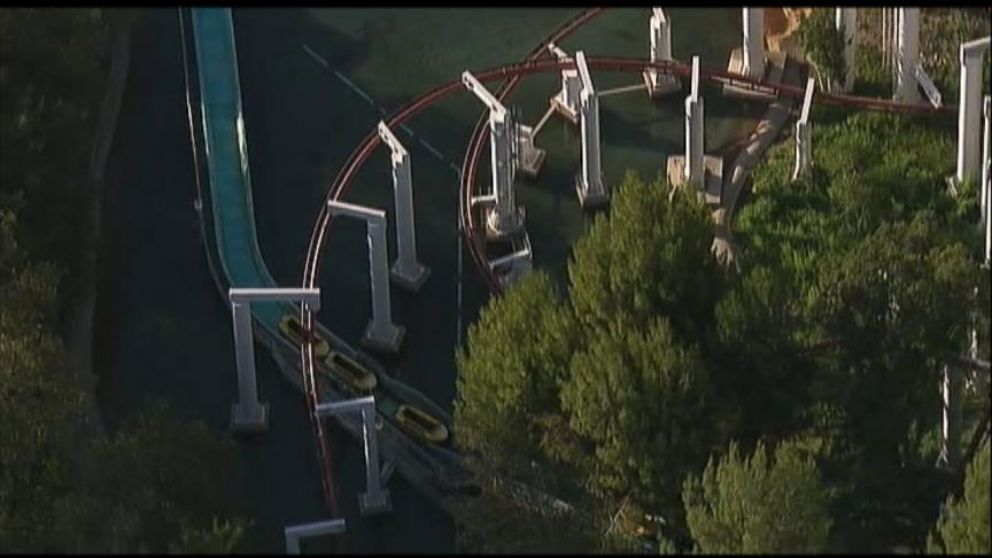 Riders Stranded on California Roller Coaster