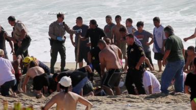 tunnel sand after beach mourns tragic collapse death family digging florida teen playing