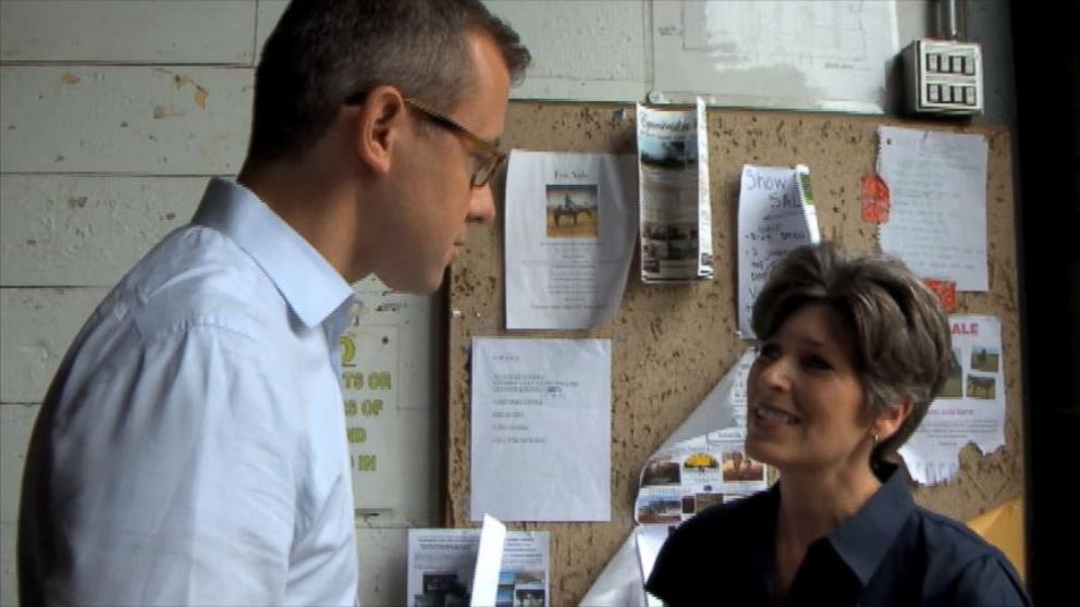 VIDEO: Ernst fires back at her challenger for calling her too extreme and talks about what kind of senator shed be.