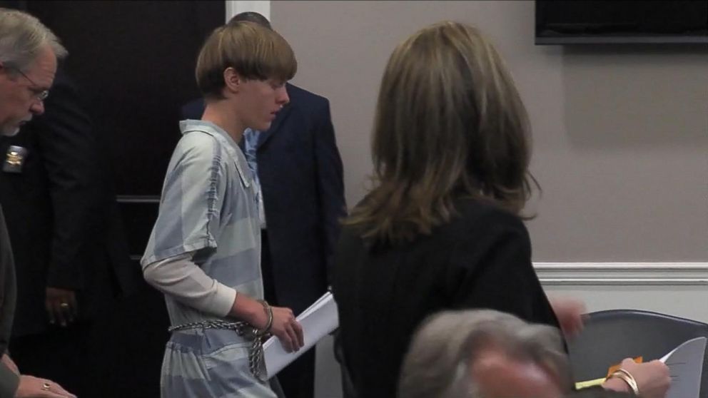 Dylann Roof Appears In Court Gag Order Extended Video Abc News