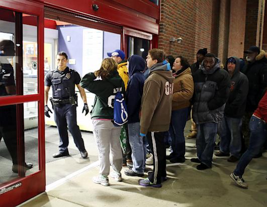 Black Friday Shoppers Hit Stores