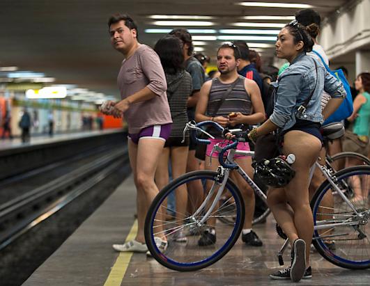 No Pants Subway Ride 2013