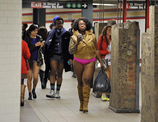 No Pants Subway Ride 2013