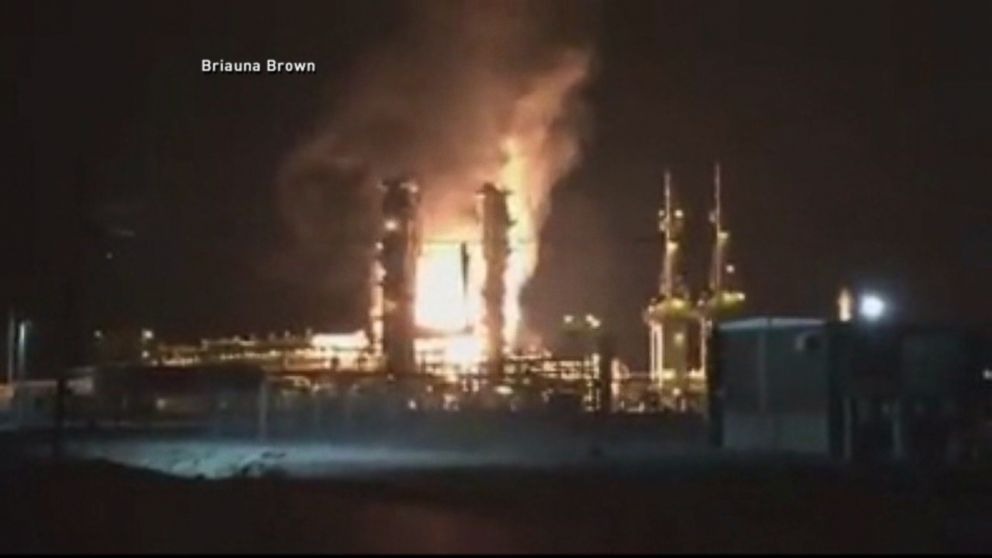 Explosion Rocks BP Natural Gas Plant, No Injuries Reported Video - ABC News