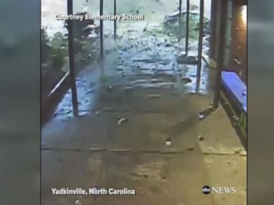 WATCH: Tornado batters North Carolina elementary school
