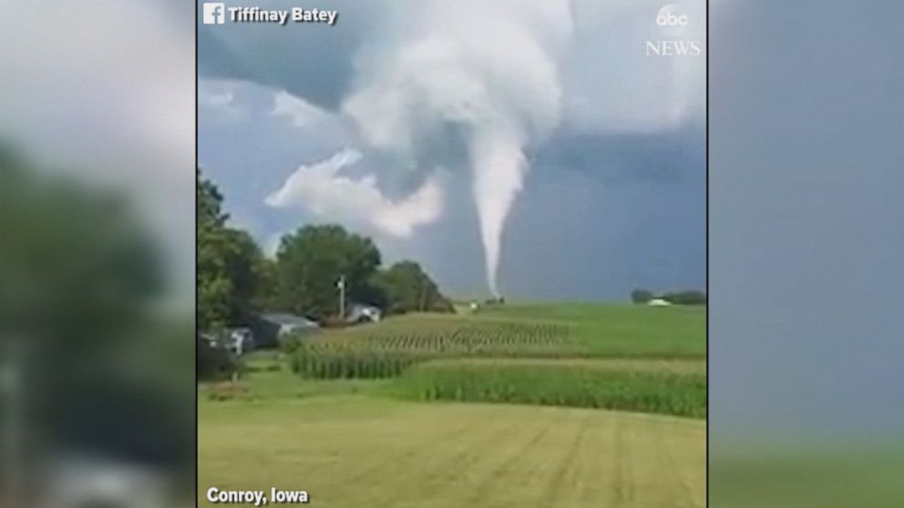 WATCH:  Frightening tornado caught on camera