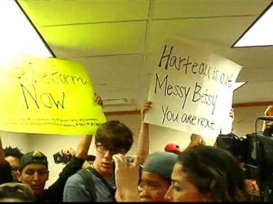 WATCH: Protest breaks out at Minneapolis mayor's news conference