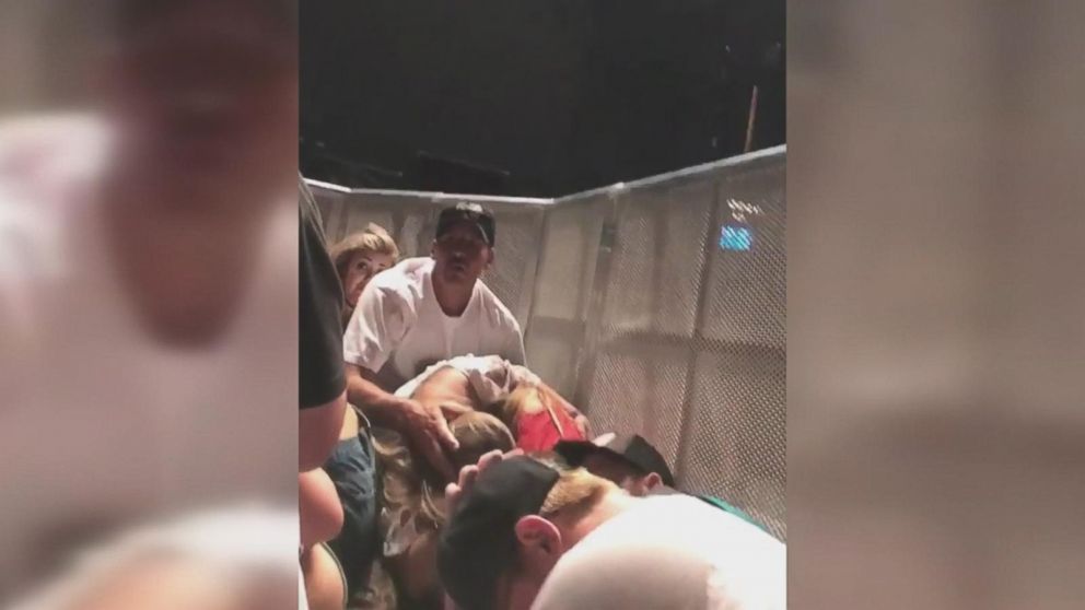 Panicked crowd heard yelling over gunfire during deadly Las Vegas