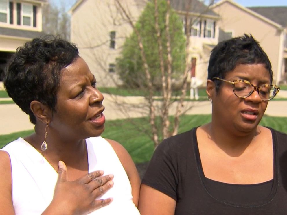 PHOTO: Debbie Godwin, left, and Tonya Godwin Baines, daughters of Robert Godwin Sr., who was shot on camera with the video later posted to Facebook, say their murdered father taught them to love God and to forgive.