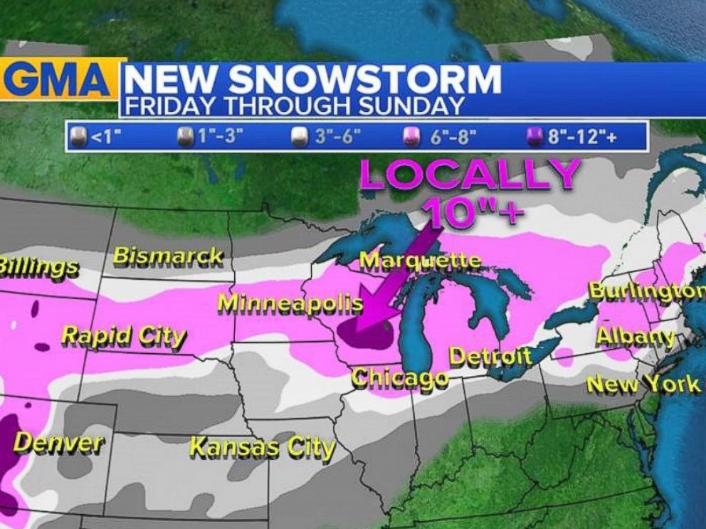 Winter Storm to Wallop Midwest and Northeast With More Snow, Ice and