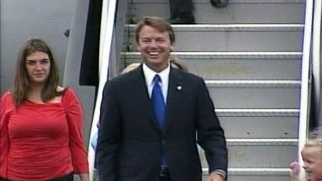 VIDEO: Grand jury hears evidence into probe of the former senator's finances.