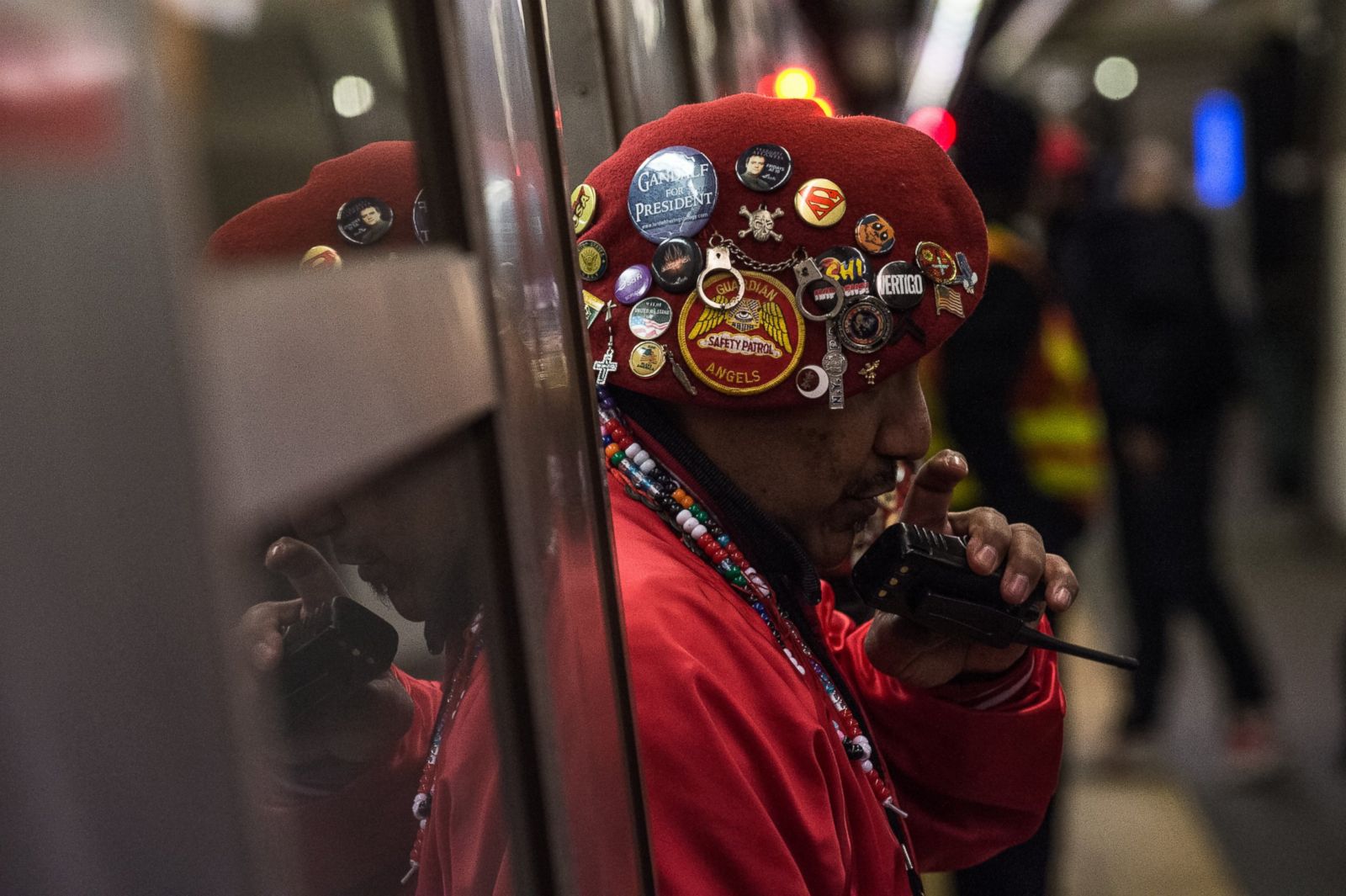 Picture Guardian Angels Back on Watch in NYC Subways ABC News