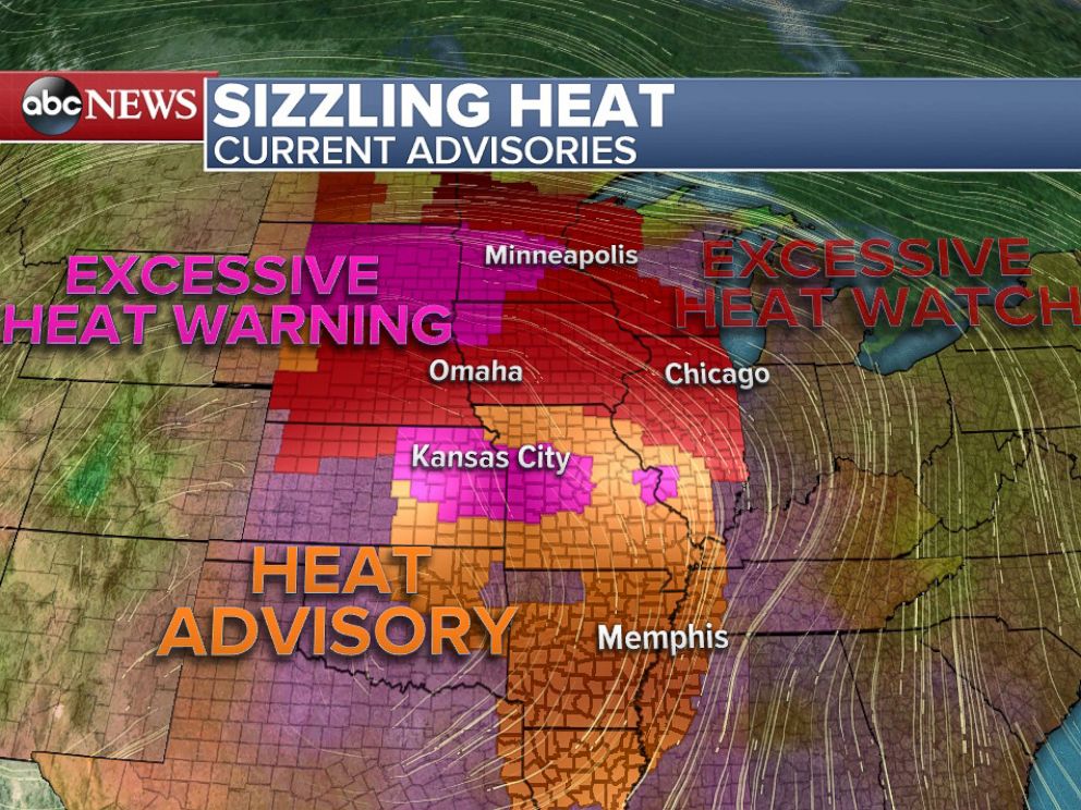 Major Heat Wave to Spread From Plains to East Coast This Week ABC News