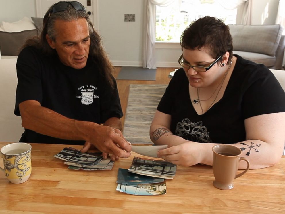 PHOTO: Julie Hutchison recently met her father for the first time.