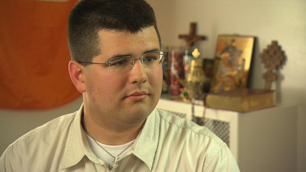 PHOTO: Matt Heimbach, 22, believes the United States should go back to a time of segregation.