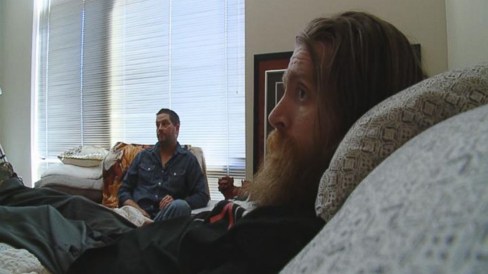 PHOTO: Tomas Young, in the foreground, was paralyzed from the chest down by a snipers bullet in 2004 in Iraq.