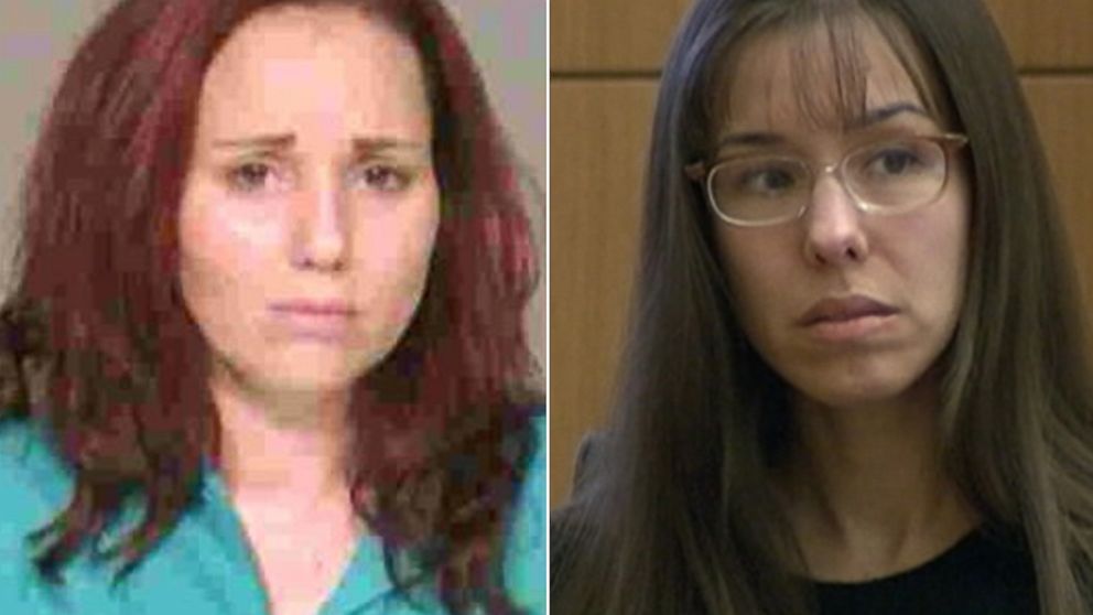 PHOTO: From left, Marissa DeVault in an undated mugshot, and Jodi Arias at her trial, March 4, 2012, in Phoenix.