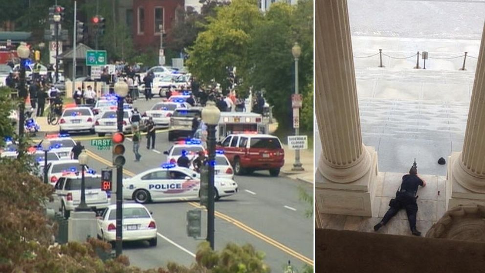 PHOTO: U.S. Capitol is on lock down after reports of shots fired,