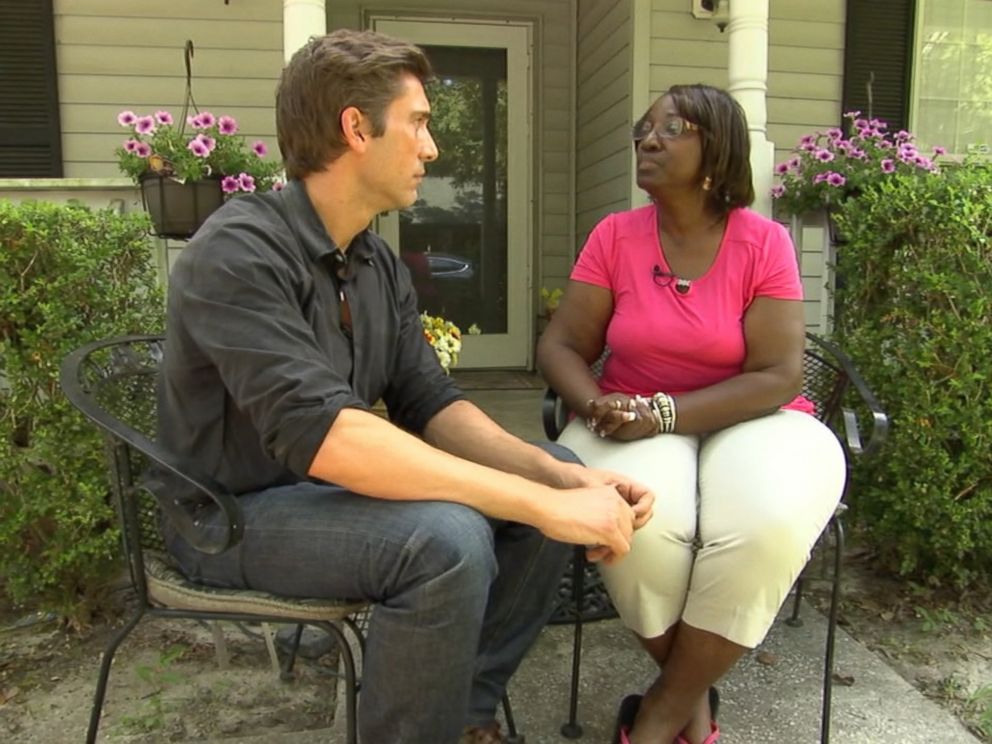 PHOTO: David Muir spoke with Sylvia Johnson, the cousin of Reverend Clementa Pinckney.