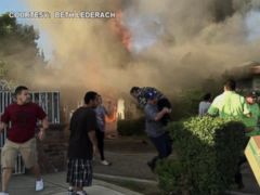 California Man Walks Into Burning House And Rescues Stranger - ABC News