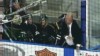 VIDEO: Minor League coach throws hockey sticks to protest a referee's call.